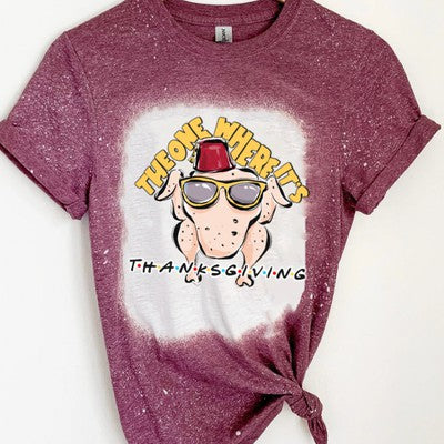 The One Where Its Thanksgiving Graphic Tee