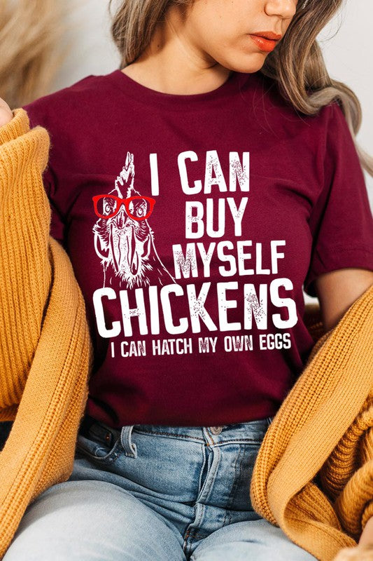 I can buy myself chickens
