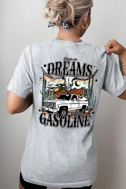Runs on dreams and gasoline