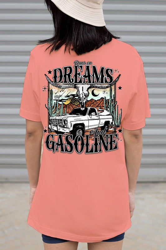 Runs on dreams and gasoline
