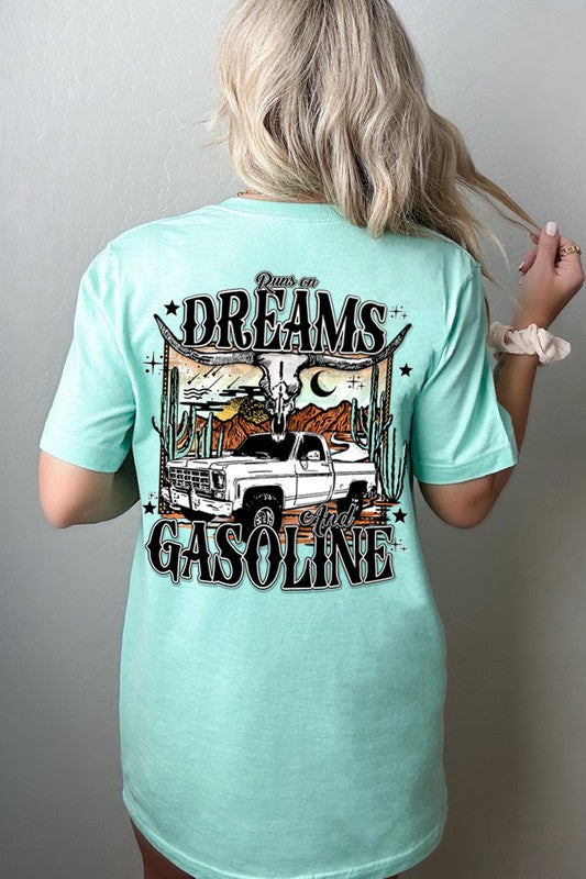 Runs on dreams and gasoline