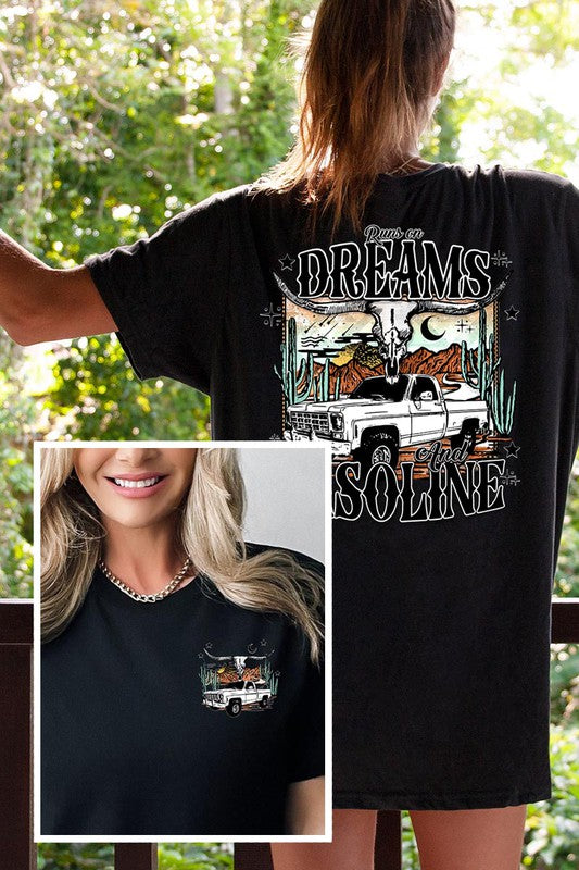 Runs on dreams and gasoline