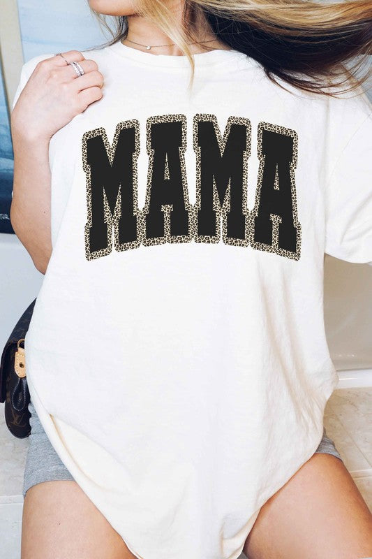 LEOPARD MAM GRAPHIC TEE