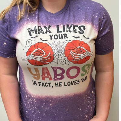 Max Likes Your Yabos Hocus Pocus Graphic Tee