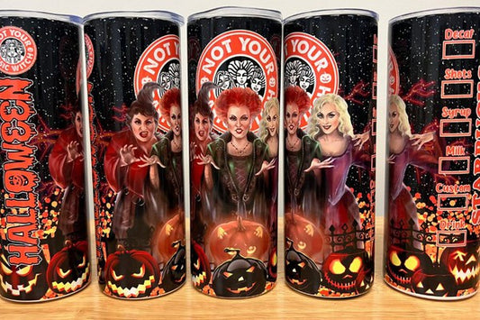 Hocus Pocus Starbucks Tumbler