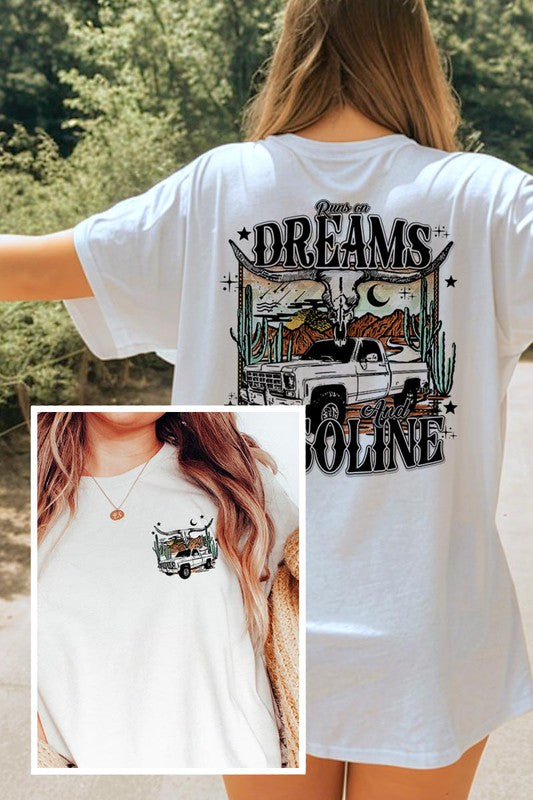 Runs on dreams and gasoline