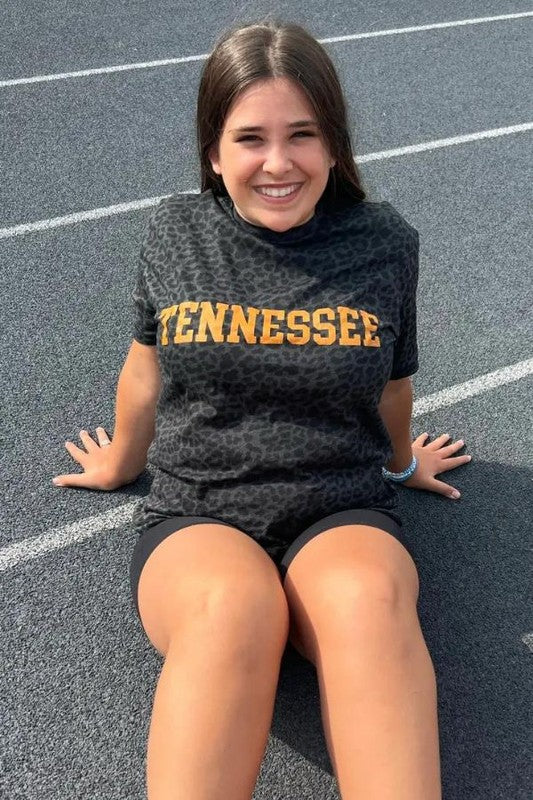 Tennessee Leopard Graphic Tee