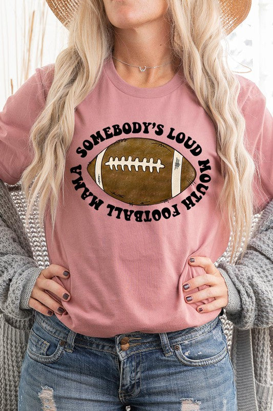 Somebody's loud mouth football mama