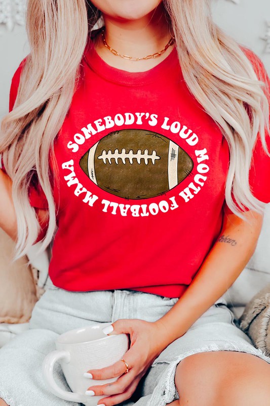 Somebody's loud mouth football mama