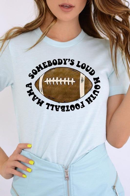Somebody's loud mouth football mama
