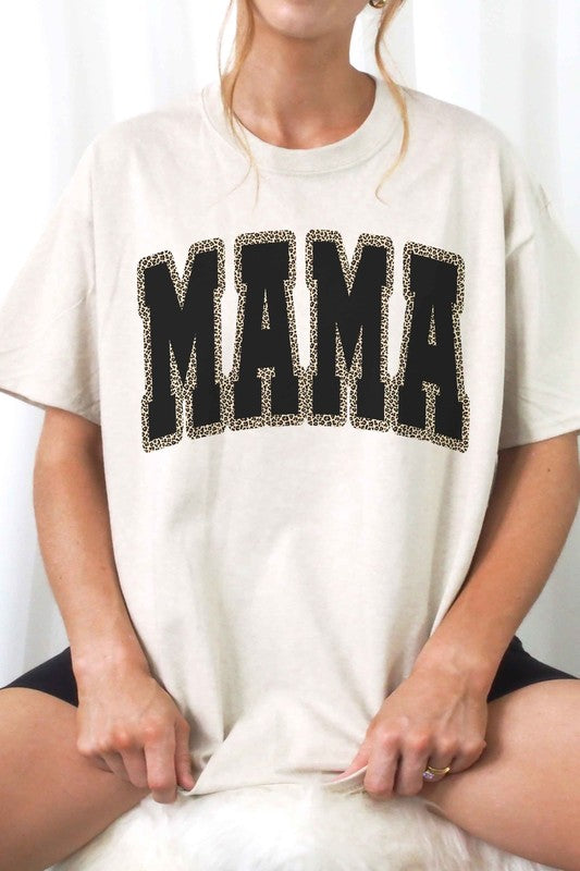 LEOPARD MAM GRAPHIC TEE