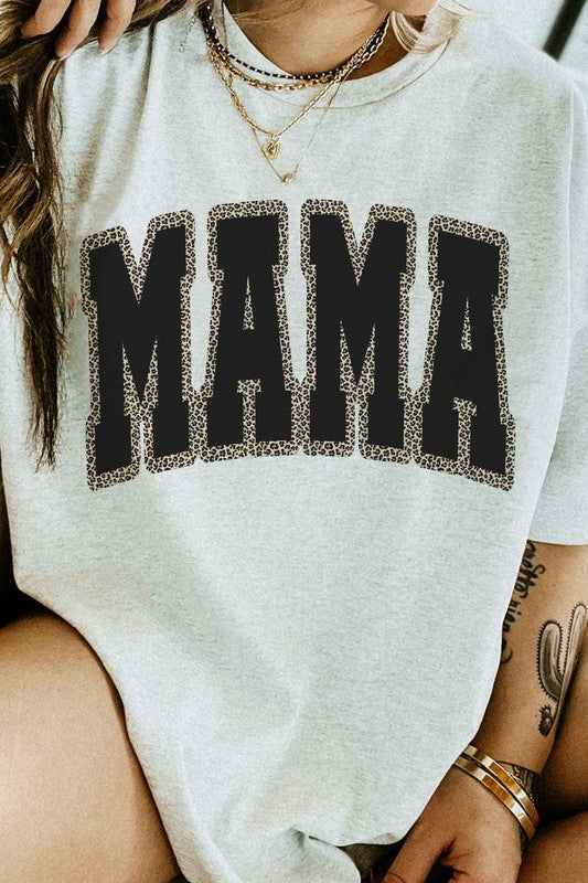 LEOPARD MAM GRAPHIC TEE