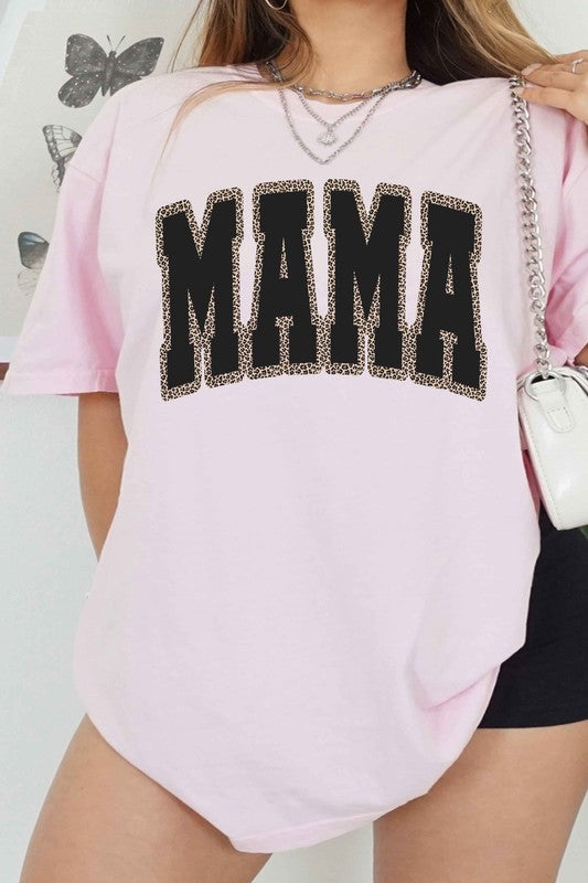 LEOPARD MAM GRAPHIC TEE